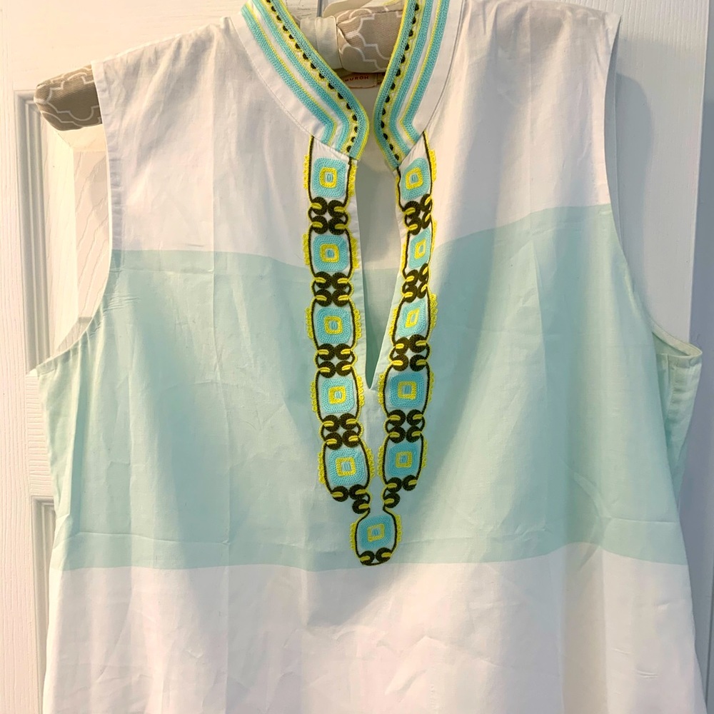 Tory Burch sleeveless tunic top